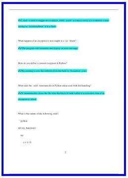 Python Ch 10 Questions and Answers Graded A1166 636x882