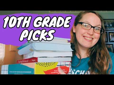 Our 10th Grade Homeschool Curriculum Picks for 2026-2027
