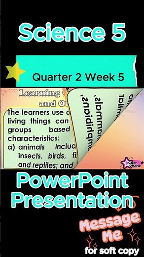 Science 5 Quarter 2 Week 5 MATATAG Curriculum / Revised K-12 LE Based PowerPoint Presentation