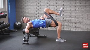 82K views · 2.7K reactions | The Single Leg Pause Hip Thrust from BJ Gaddour | Men's Health | Facebook