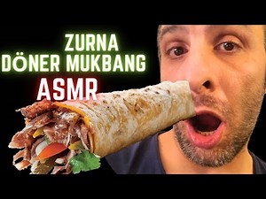 EATING CHICKEN DONER (ASMR TURKISH Mukbang)