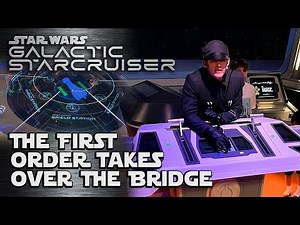 The First Order Takes Over The Bridge - Star Wars: Galactic Starcruiser