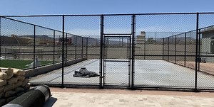 Athletic Court Fencing Installation - Precision Courts