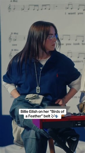 581K views · 9.5K reactions | Billie Eilish breaks down her belt on her #Hot100 hit, “Birds of a Feather,” in a clip shared exclusively with Billboard.  | Billboard | Facebook