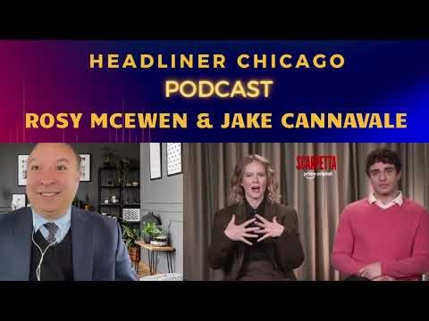 Rosy McEwen & Jake Cannavale interview on Scarpetta series