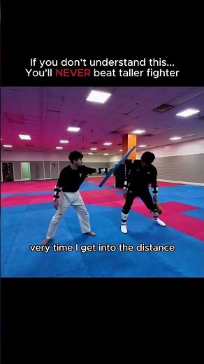 Keep losing to taller fighters you know you can beat? #tkdfury #tkd #taekwondotraining #tkdsparring