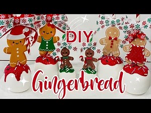 DIY Gingerbread Christmas Decor | 2022 Christmas DIY Decorations