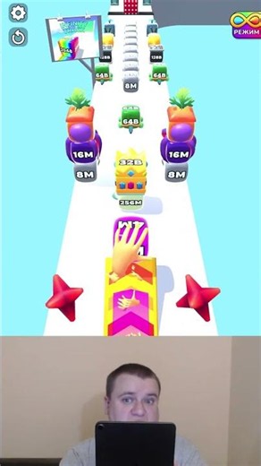 Jelly Run 2048 ❗Level 732❗#2048 #games #shorts