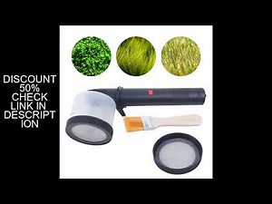 Grass Flocking Applicator, Mini Electrostatic Flocking Machine, Handheld Static Grass Flock Applicat