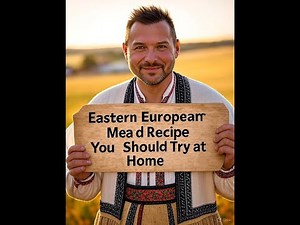 Eastern European Mead Recipe You Should Try at Home