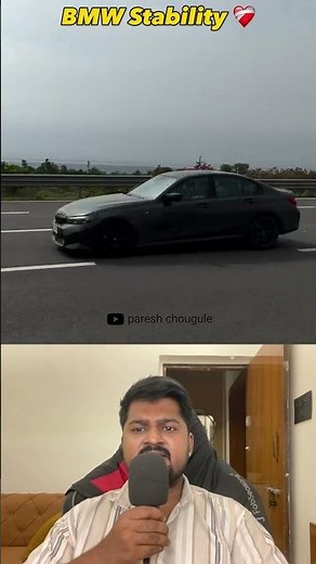250 KM/H BMW Near Death Experience 😱 Narrow Escape from Truck!#shorts