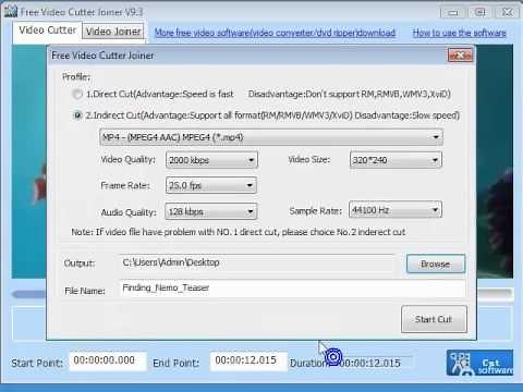 Free Video Cutter Joiner quick demo