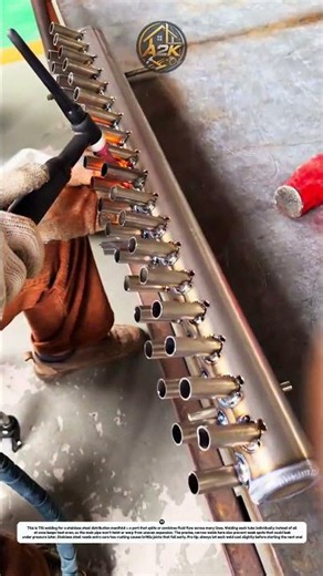 Why TIG weld these tubes one by one? ⚡
