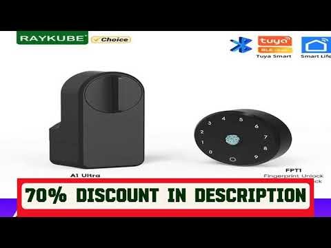 Why Everyone’s Talking About This Product! New RAYKUBE A1 Ultra Tuya BLE Intelligent Electronic Do