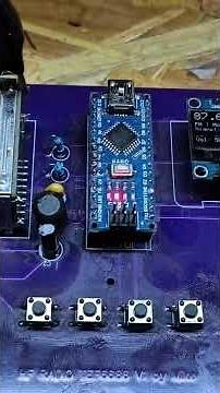 Radio Tef6686 with Arduino Nano and 0.97 oled screen