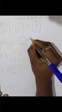 Vector | Addition and Multiplication in vector