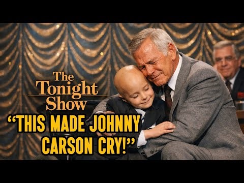 Johnny Carson BROKE DOWN Crying on Live TV — what this 7-year-old said changed EVERYTHING