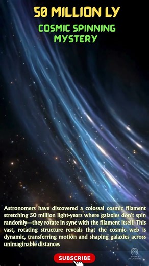Cosmic Mystery Is Spinning Across 50 Million Light Years - #mystery #space #universe