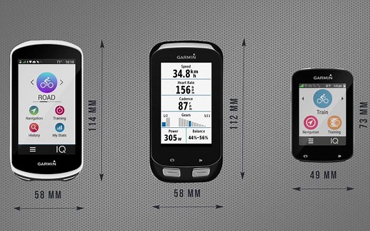 Garmin 码表对比评测：Edge 1030 vs 1000 vs 820 vs 520 plus vs 520