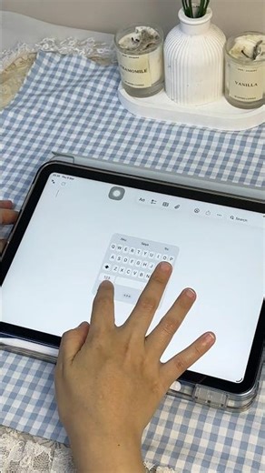 iPad keyboard tips