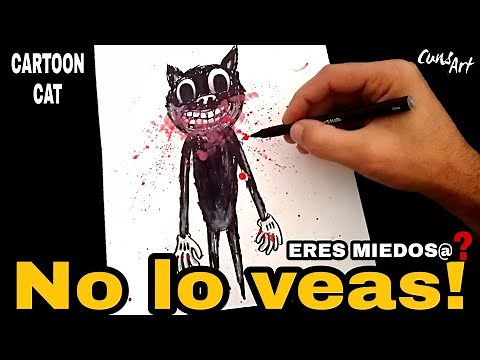 HOW TO DRAW A CARTOON CAT 🚫 BY TREVOR HENDERSON | STEP BY STEP | EASY | how to draw a cartoon cat