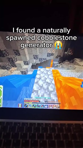 Discovering a Natural Cobblestone Generator