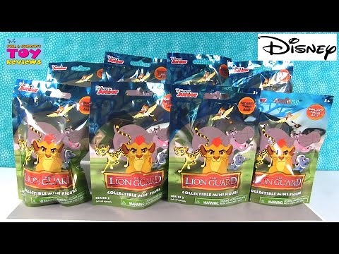 Disney Lion Guard Series 2 Blind Bag Figures Toy Review Opening | PSToyReviews