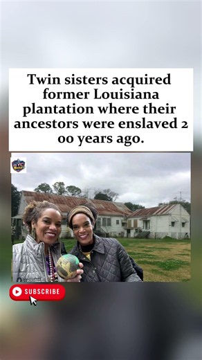 Twin Sisters Reclaim Plantation Where Their Ancestors Were Once Enslaved ✊🏾🏡 #Powerful