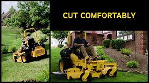 The PRO Z can take a beating, but your body shouldn’t. Experience a smooth ride all day long with the enhanced comfort features of the PRO Z Series: http://bit.ly/2eyOJn8 | Cub Cadet Professional