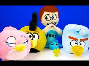 FRED HELPS THE ANGRY BIRDS!! SO EPIC!!!