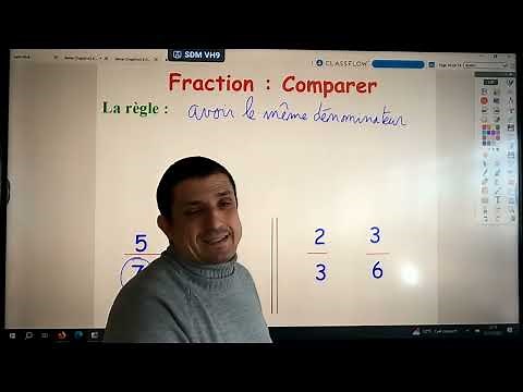 5ème- Fractions : Comparer des fractions (1)
