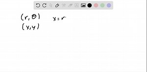 SOLVED:If P is a point with polar coordinates (r, θ), the rectangular coordinates (x, y) of P are given by x=  and y=.