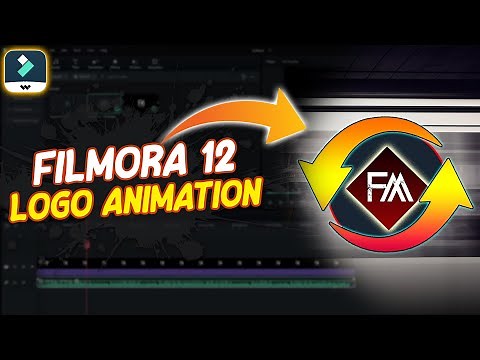 FILMORA 12 | HOW TO MAKE LOGO ANIMATION | 3D LOGO ANIMATION USING KEYFRAMES IN FILMORA 12 TUTORIAL