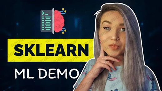 2025.04.29 【Python Simplified】Sklearn面向初学者的简单机器学习代码演示