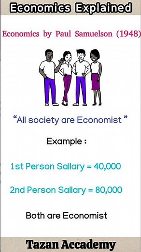 Paul Samuelson Economics Definition | you are all economist by Paul Samuelson | Samuelson Theory