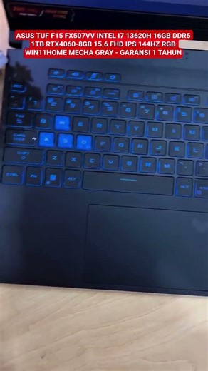 RTX 4060 TERMURAH?! ASUS TUF F15 FX507VV Spesifikasi Dewa i7 Gen 13!