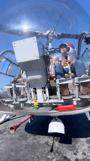 Special Thanks to Ken Obi @flyorbichelicopters for letting us witness his museum-quality, 1963 Bell 47. #KeepitGangsta #OG #BellFlight | David Alan Arnold