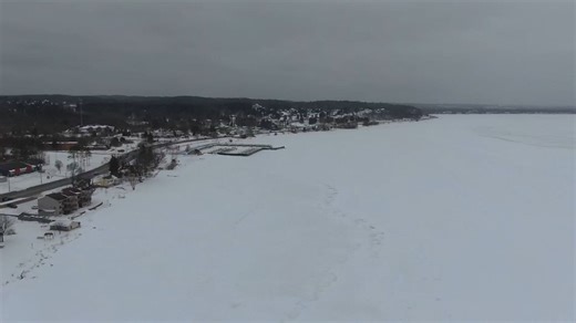 Grand Traverse Bay freezes over, drawing ice anglers back after four-year absence