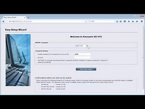 Panasonic KX-HTS Series Setup Guide aid 01-02 (Web MC)