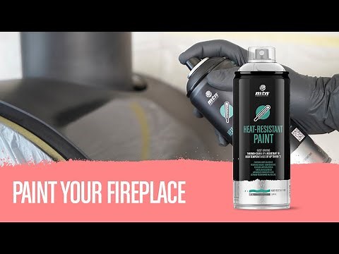 How to paint fireplaces and gas heaters with the MTN PRO Heat-Resistant Paint
