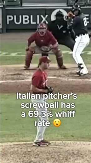 Italian Pitcher Ettore G Impressive Screwball - Checkout Baseball Jobs Overseas