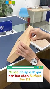 7.4K views · 4.2K reactions | Vì sao nhiếp ảnh gia nên lựa chọn Surface Pro 11? | Surface Việt | Facebook
