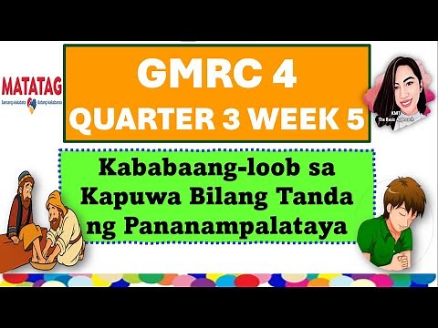 GMRC 4 QUARTER 3 WEEK 5 MATATAG CURRICULUM #gmrc4quarter3week5
