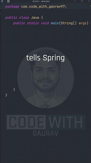 What is @Component in Spring Boot? 🤔 (15 Sec Fact)
