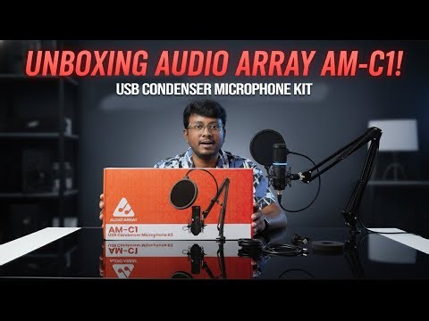 Audio Array AM-C1 UNBOXING: The BEST Budget USB Mic for Creators?