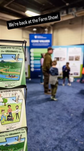 We’re back at the @pafarmshow this week in Harrisburg, PA! Stop by our booth in the Main Hall, off of Maclay Street, to try our new hands-on activities all about protecting Pennsylvania’s environment. You’ll also find us on the Ag Explorer app—we’re station #3! The Farm Show started today and runs through next Saturday. 🌱 Come learn, explore, and have fun with us. See you all week! | Pennsylvania Department of Environmental Protection