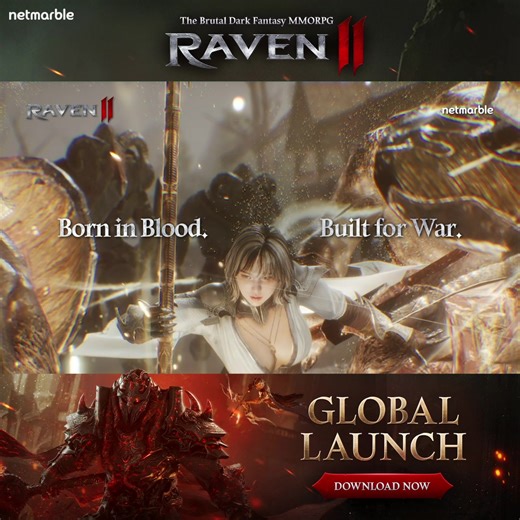 Born in blood. Built for War. Raven2, the brutal dark fantasy MMORPG where legends bleed. | Raven2