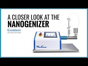 A Closer Look at our High Pressure Homogenizer- The NanoGenizer. Leading NanoTechnology device.