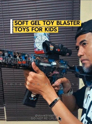 Exciting Soft Gel Toy Blaster for Kids and Adults