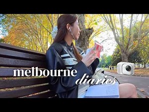 Melbourne Vlog 🍁| solo date, cafe hopping, exploring the most liveable city🚶‍♂️, Insta360 GO Ultra